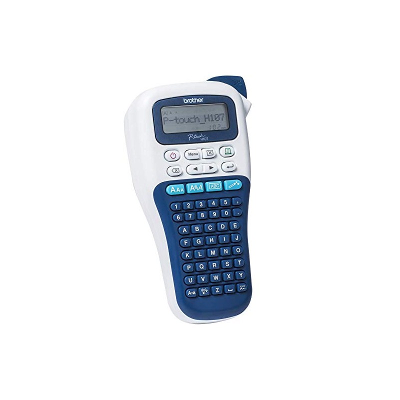 Brother PT-H107B Portable Label Maker for Home and Office, Blu