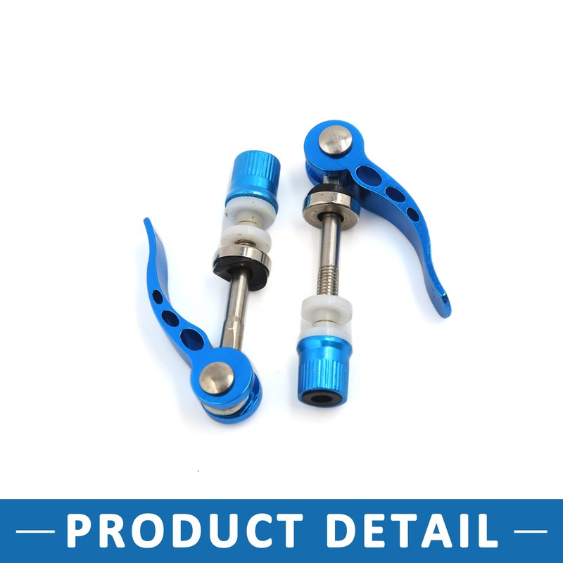 A ABSOPRO Universal Blue Bike Bicycle Quick Release Clamp Seat