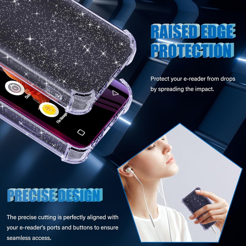 Aippdo Case for innioasis G1 G3 Mp3 Player,TPU Clear Case