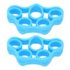 2pcs Silicone Finger Exerciser Improve Finger Dexterity High Flexibility Hand