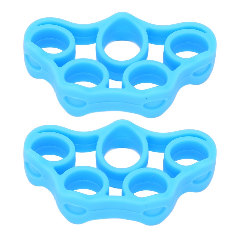 2pcs Silicone Finger Exerciser Improve Finger Dexterity High Flexibility Hand