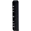 A5 Ruler Plastic Notebook Binder Ruler for Refillable 6-Ring Binder