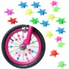 Random Style Star & Moon Beads Spoke Accessories Plastic Clip