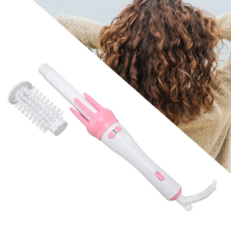 Automatic Hair Curler Ceramic Bilateral Rotation Professional Hair Curling Iron