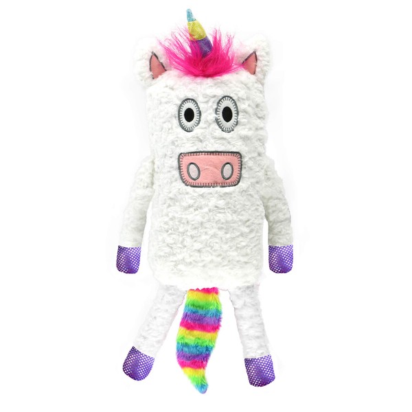 Lazy One Cute Unicorn Stuffed Animals, Critter Plushies for Kids, Pillow, Soft, Cuddley, Mythical Creature