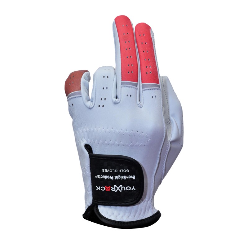 Ever-Bright Men's Golf Gloves OptiColors Premium Leather Golf Gloves .…