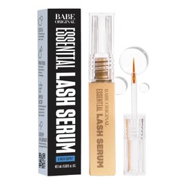 Babe Original Lash Serum - Fuller & Longer Looking Eyelashes, Lash Enhancing Serum, for Natural Lashes and Lash Extensions, 1mL, Starter Supply