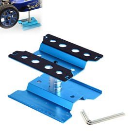 Bamyli RC Car Work Stand, RC Car Mini Jack Stand, Aluminium Repair Workstation, for Car Tuning, Drive-In
