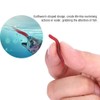 Fishing Lure Soft Artificial Baits - 200Pcs Realistic False Earthworm