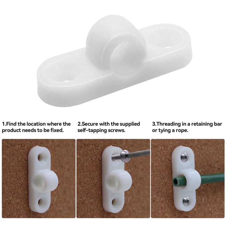 RUNYU Awning Eyelets Set - 10 Pieces Awning Awning for