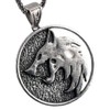 Stylebest Witcher Necklace Wolf Medallion, Meticulously Crafted Zinc Alloy Pendant