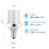 E17 Super Bright LED Bulb,15W Intermediate E17 Base LED G14