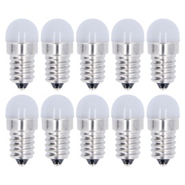 10pcs E14 Bulbs Energy Saving Warm White Light LED Small Bulbs for Ceiling Lamp Wall Lamp 500lm 1.5W 24V