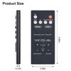 Replacement Remote Control for Yamaha Soundbar ATS-1070 ATS-1080 ATS-1060 ATS-2090