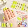 Semi-Cured Gel Nail Wraps for DIY Manicure – 16/20/22 Full-Cover