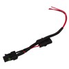 Taillight Power Harness Whip Brake License Plate Light Power Plug