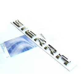 Yoaoo 2Pack OEM Chrome Sierra Nameplates Letter Emblems Badges Glossy Compatible with 2500Hd 3500Hd Sierra