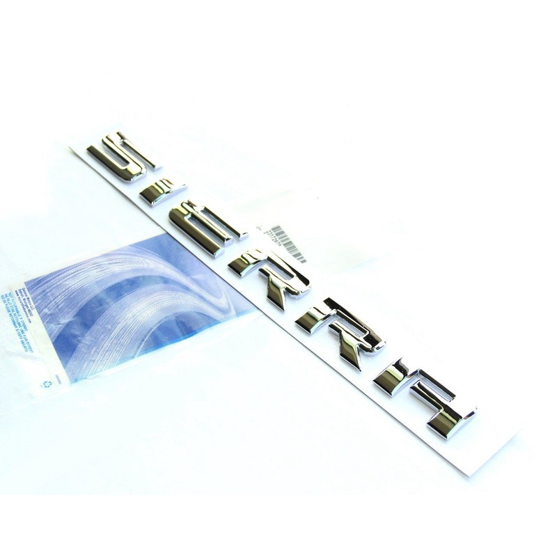 Yoaoo 2Pack OEM Chrome Sierra Nameplates Letter Emblems Badges Glossy