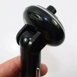 BT Swiveling head FM Transmitter Car Charger HandsFree car stereo music adapter