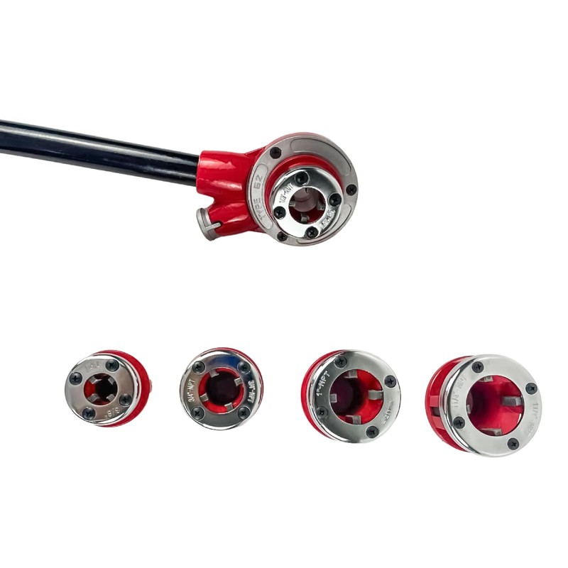TEXALAN(R) Ratchet Pipe Threader Kit Ratcheting Pipe Threading Tool Set