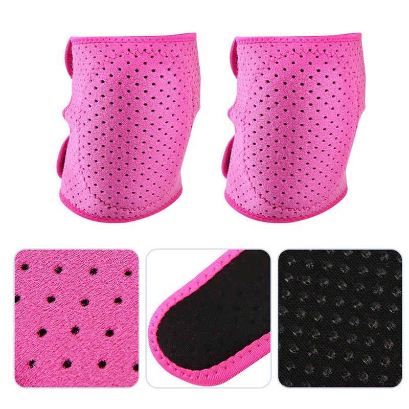 2pcs Sponge Outdoor Dancing Defensive Knees Pads Soccer Running Slip