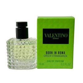 Valentino Donna Born In Roma GREEN STRAVAGANZA (MINI/SMALL/TRAVEL SIZE) Women Perfume Splash Dabber 6 ml / 0.2 Fl Oz (6229)