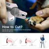 Fumeister Type-C Rechargeable Dog & Cat Nail Clippers - LED