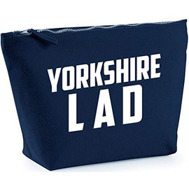 Hippowarehouse Yorkshire Lad printed make up cosmetic wash bag 18x19x9cm