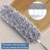 Microfiber Feather Duster, Extendable Cobweb Duster with 100 inches Extension