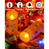 Comenzar Flameless Candles Birch Bark Candle LED Candles Home Decor