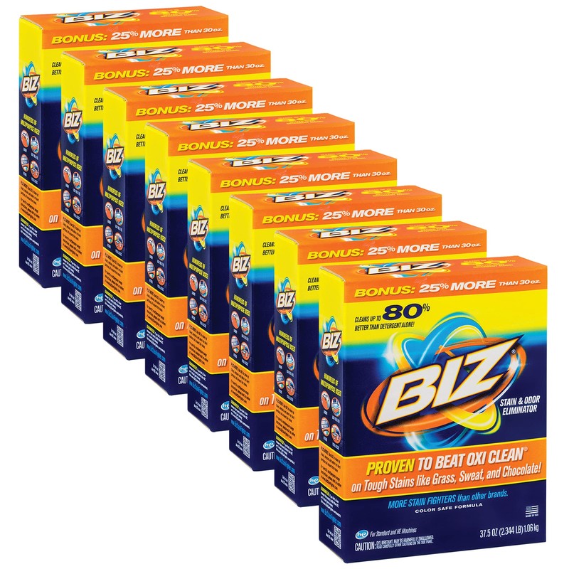 Biz Powder, Laundry Detergent Booster, Stain & Odor Removal -