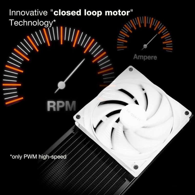 be quiet! Pure Wings 3 140mm PWM White Fan |