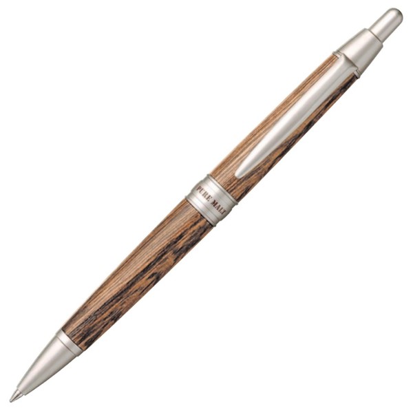 三菱鉛筆 油性ボールペン ピュアモルト 0.7 SS1025.22 ダークブラウン
