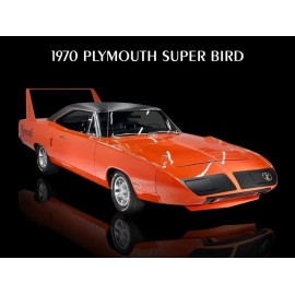 1970 Plymouth Super Bird Metal Sign: 9x12" & Ships Free