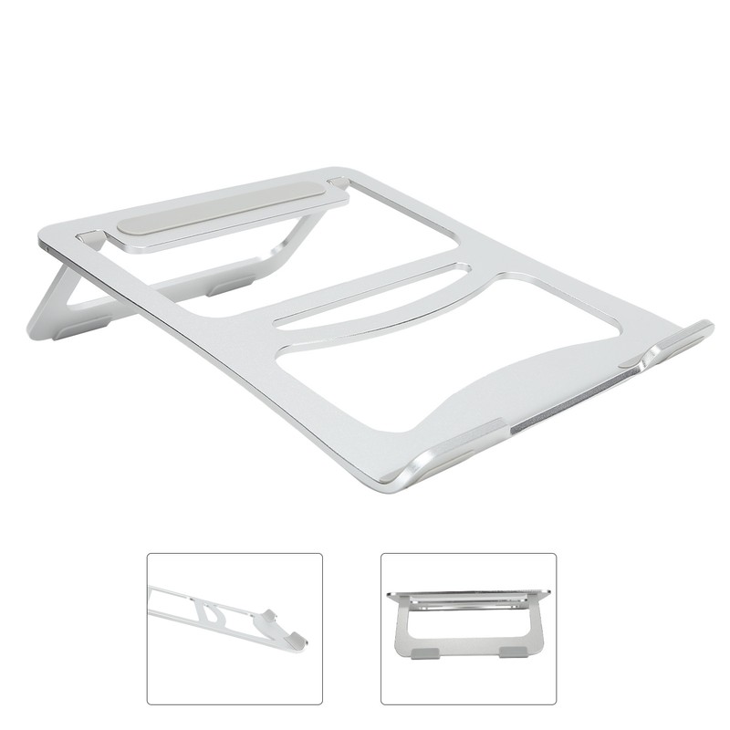 Notebook Stand Folding Silver Aluminum Alloy C7 Laptop Bracket for