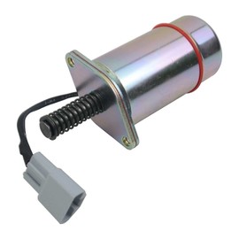 Bicos 8923206 Heavy Duty Stop Solenoid Fits for Trombetta 12V Detroit 8.2L Diesel Replacement# D513-A30 DB Electrical Pull Solenoid