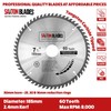 TCT18560T Saxton TCT Circular Wood Saw Blade 185mm x 30mm