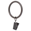 Ivilon Drapery Curtain Clip Rings - Clips Ring for Curtain