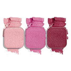 Fillwie 3-Color Eyeshadow Combo Pack – Matte & Shimmer Neutral Shades,Powder, Highly Pigmented, Long-Lasting, Refills Pans for Custom Magnetic Palette