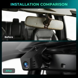 Inefala 4K Dash Cam for Ford F150 & F250 2021-2025 Limited XLT XL Raptor