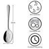 Grunwerg Windsor Carded Slotted Serving Spoon SSVGWDR/C, 18/0 Stainless Steel,