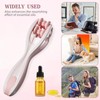 Handmassagegerät Fingermassagegerät, 2 Stück Finger Massageroller Rolling Massage Tool Massage