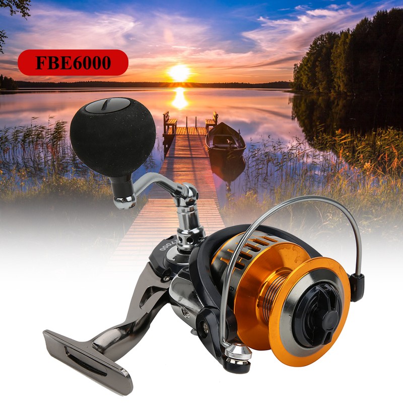 Left/Right Interchangeable Metal Spinning Fishing Reel Fish Bait High Speed