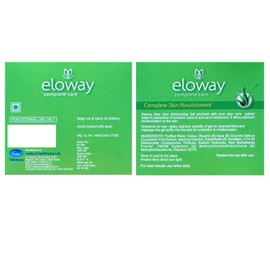 Eloway Aloevera Moisturising Gel For Skin Nourishment 100g Each Pack of 3