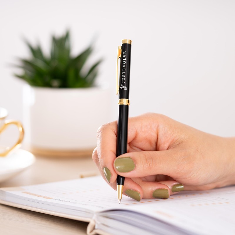 JUSTEVOLVE My Diary Mindfulness Success Journal - Self-Reflection Gratitude Diary