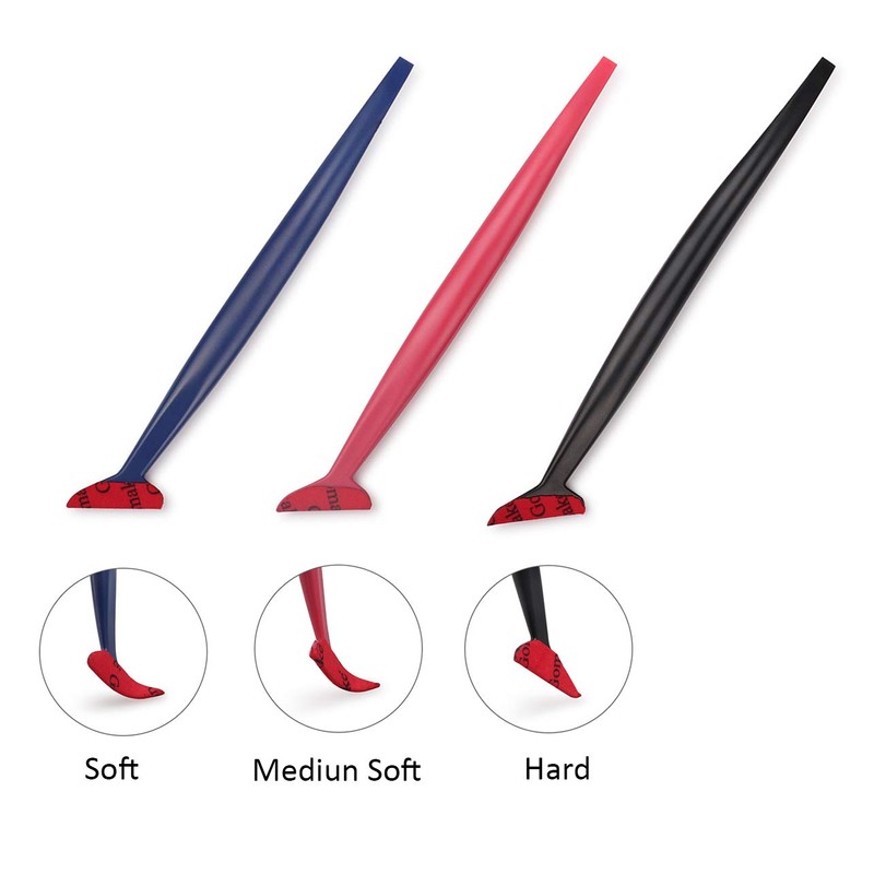 Winjun 5 in 1 Micro Magnet Mini Squeegee Set with