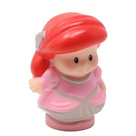 Fisher-Price Replacement Part for Collectible Little People Princess Castle Songs Palace Playset Inspired by The Little Mermaid X6029 - Replacement Ariel Figure - Talking Castle Base