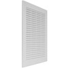 HVAC OV 10" x 10" Inch (Grille Dimensions) White Plastic
