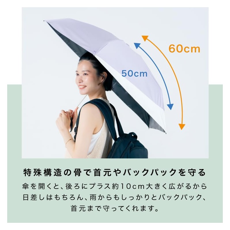 2025 Wpc. 801-12436-102 Parasol (Wide Spread in the Back) Blackout