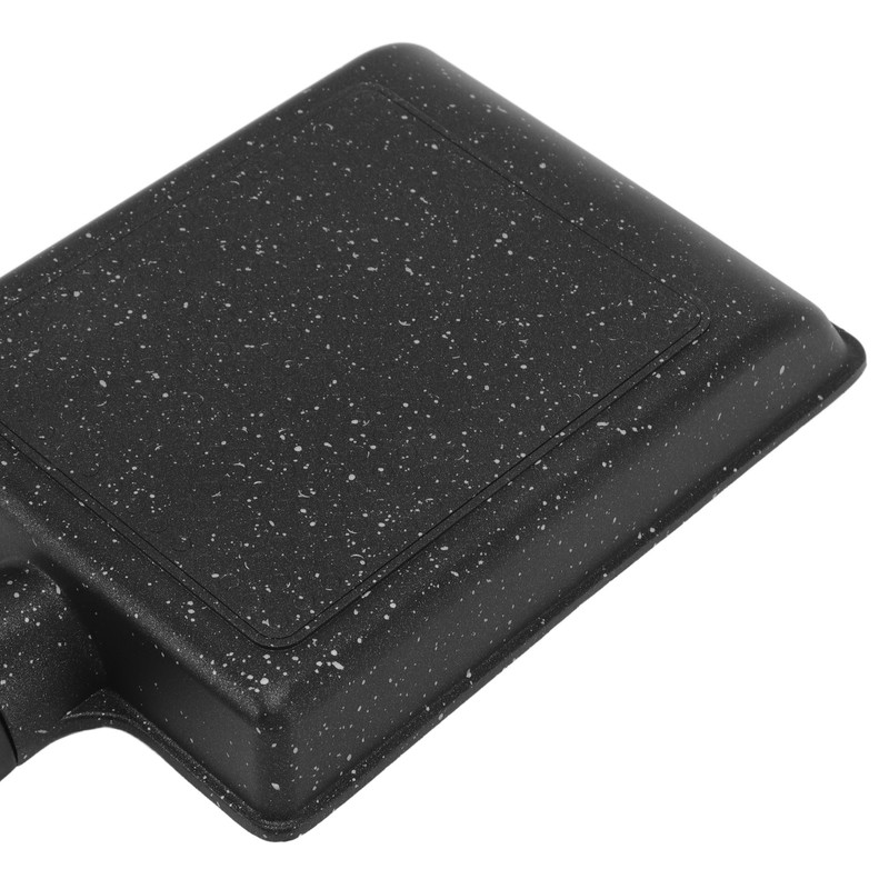 Rectangular Frying Pan Thickened Aluminum Alloy Nonstick Coating Cooking Pan